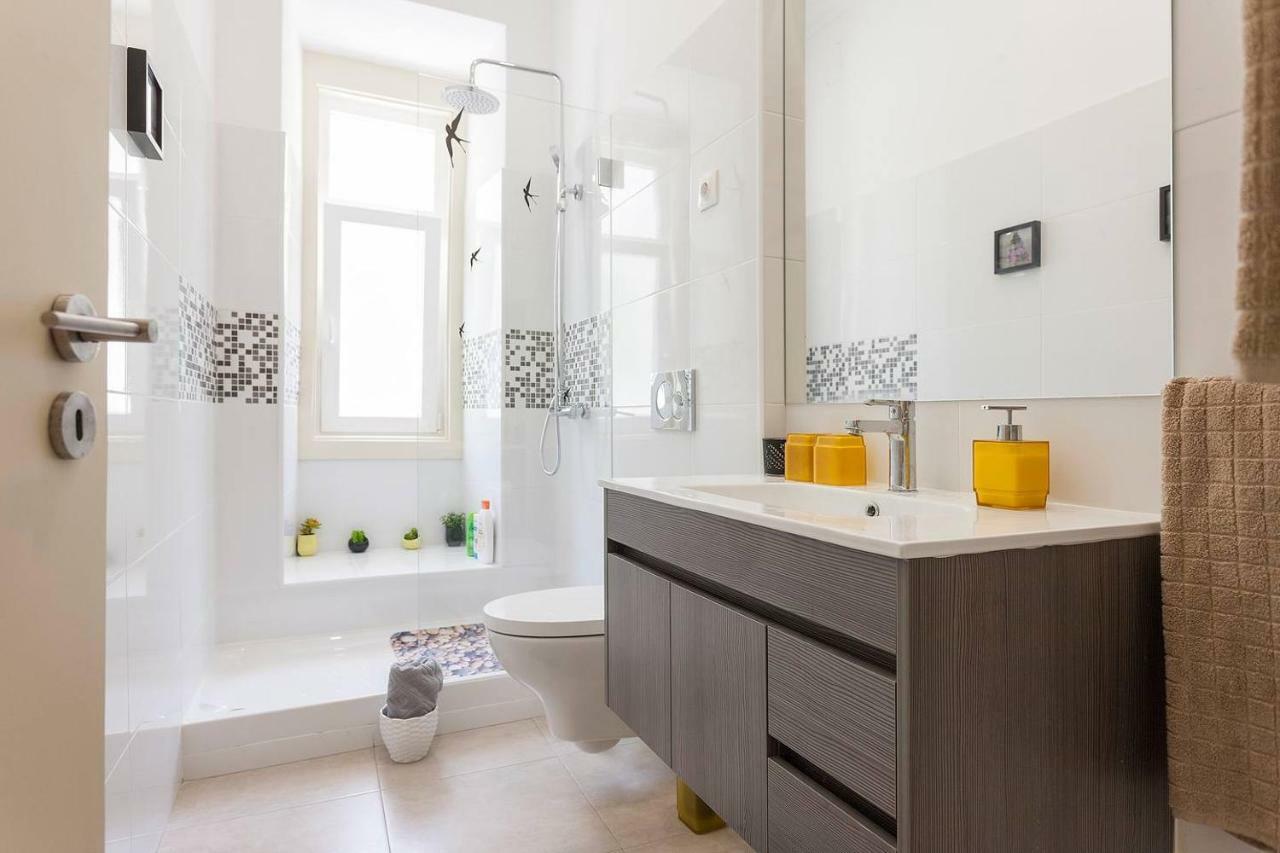 Sunny Orange Garden Apartment In Central Lisboa Екстериор снимка